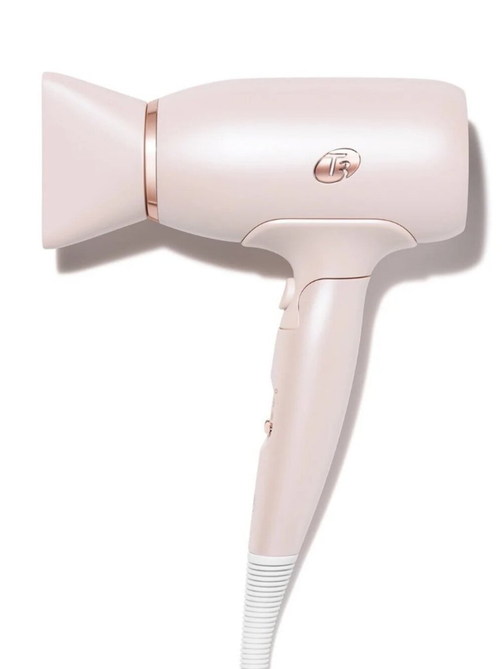 T3 Afar Travel Hair Dryer Folding Handle Satin Blush Pink Lightweight • NIB - Picture 3 of 8